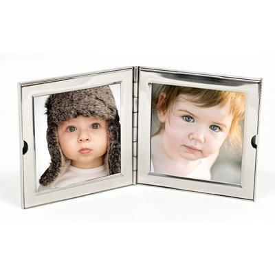 Branded Promotional MINI DOUBLE PHOTO FRAME Photo Frame From Concept Incentives.