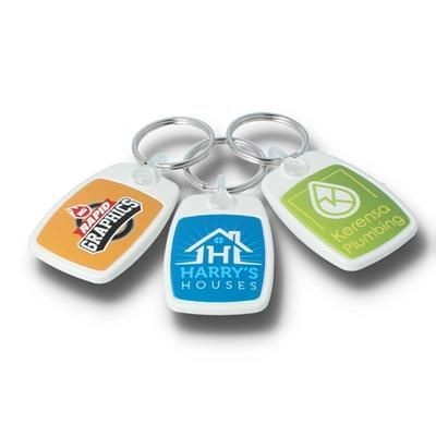 Branded Promotional RECYCLED PFK COMPACT KEYRING Keyring From Concept Incentives.