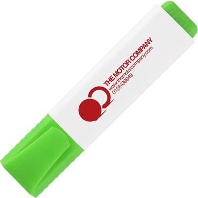 Branded Promotional HAUSER GLOW HIGHLIGHTER Highlighter Pen From Concept Incentives.