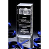 Branded Promotional CRYSTAL GLASS PHOTOGRAPHY PAPERWEIGHT OR AWARD Paperweight From Concept Incentives.