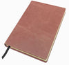 Branded Promotional POCKET CASEBOUND NOTE BOOK in Kensington Nappa Leather in Pink Notebook from Concept Incentives