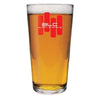 Branded Promotional CONIQUE PINT BEER GLASS Beer Glass From Concept Incentives.