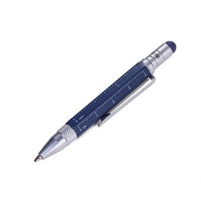 Branded Promotional TROIKA CONSTRUCTION LILIPUT MULTITASKING METAL BALL PEN SMALL Pen From Concept Incentives.