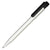 Branded Promotional PIER EXTRA BALL PEN in White with Black Trim Pen From Concept Incentives.