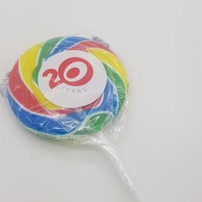 Branded Promotional RAINBOW LOLLY Lollipop From Concept Incentives.