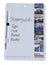 Branded Promotional A5 PLASTIC MEMO BOARD Wipe Clean Whiteboard From Concept Incentives.