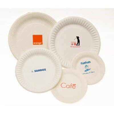 Branded Promotional DISPOSABLE PLATE Plate From Concept Incentives.