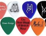 Branded Promotional PLECTRUM GUITAR MUSIC PICK Plectrum From Concept Incentives.