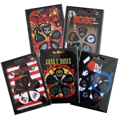 Branded Promotional PLECTRUM PACK Plectrum From Concept Incentives.