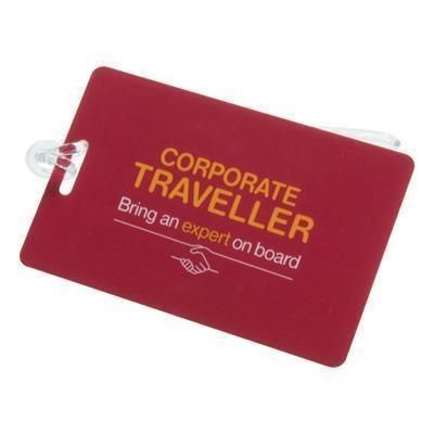 Branded Promotional PRINTED LUGGAGE TAG Luggage Tag From Concept Incentives.