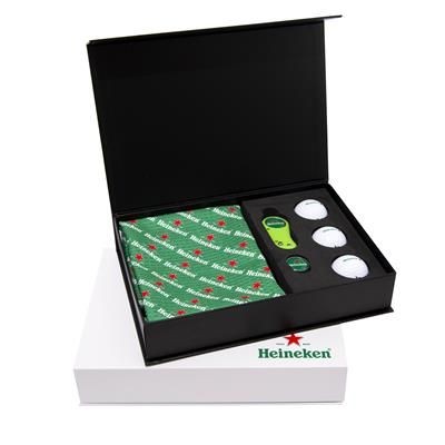 Branded Promotional LUXURY FLIX LITE GOLF PRESENTATION GIFT BOX Presentation Box From Concept Incentives.