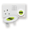 Branded Promotional RECYCLED PLUG SOCKET PROTECTOR in White Plug Socket Safety Cover From Concept Incentives.