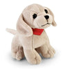 Branded Promotional PLUSH DOG LABRADOR in Brown Soft Toy From Concept Incentives.