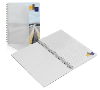 Branded Promotional SOFTCOVER COLLEGEBLOCK A4 Note Pad From Concept Incentives.