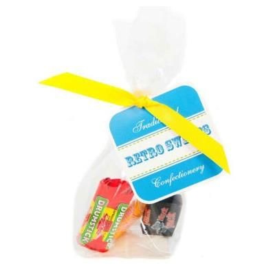 Branded Promotional 20G RETRO SWEETS BAG Sweets From Concept Incentives.
