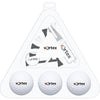 Branded Promotional PYRAMID GOLF PACK MAXI Golf Gift Set From Concept Incentives.