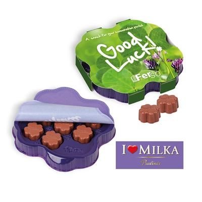 Branded Promotional PERSONALISED MILKA CHOCOLATE GIFT BOX Chocolate From Concept Incentives.