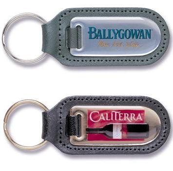 Branded Promotional METAL MEDALLION ARCH SHAPE KEYRING in Gilt Plated Finish Keyring From Concept Incentives.