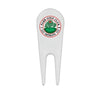 Branded Promotional RECYCLED GOLF PITCH MARK FORK in White Golf Pitch Fork From Concept Incentives.