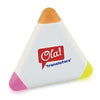 Branded Promotional SMALL TRIANGULAR HIGHLIGHTER Highlighter Set From Concept Incentives.