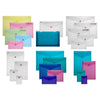 Branded Promotional CUSTOM PRINTED SNOPAKE POLYFILE DOCUMENT WALLET Document Wallet From Concept Incentives.