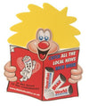 Branded Promotional POSTIE NEWSPAPER CHARACTER with Full Colour Print Adman From Concept Incentives.