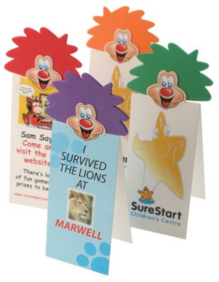 Branded Promotional POSTIE DESKTOPPER with Full Colour Print Adman From Concept Incentives.