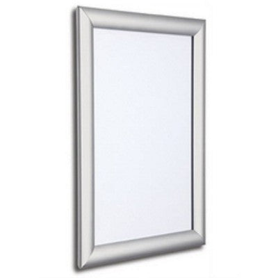 Branded Promotional A4 SILVER SNAP POSTER HOLDER & PHOTO FRAME Picture Frame From Concept Incentives.