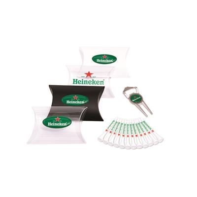 Branded Promotional GOLF PILLOW PACK 13 Golf Gift Set From Concept Incentives.