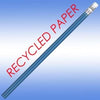 Branded Promotional RECYCLED PAPER PENCIL in Blue Pencil From Concept Incentives.
