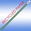 Branded Promotional RECYCLED PAPER PENCIL in Green Pencil From Concept Incentives.