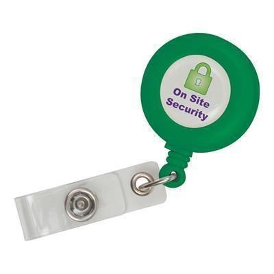 Branded Promotional PULL REEL Pull Reel Pass Holder From Concept Incentives.