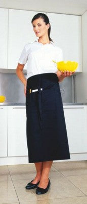 Branded Promotional PREMIER LONG POCKET BAR APRON Apron From Concept Incentives.