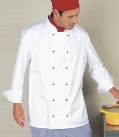 Branded Promotional PREMIER GOURMET CHEF JACKET Jacket From Concept Incentives.