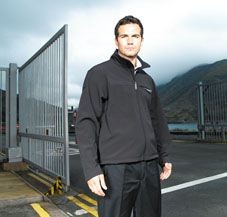 Branded Promotional POLARTEC WINDBLOC SOFT SHELL JACKET Jacket From Concept Incentives.