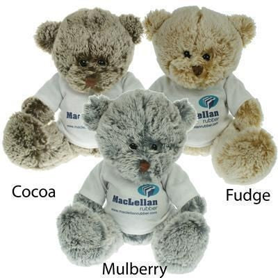 Branded Promotional 20CM PREMIER BEAR with Tee Shirt Soft Toy From Concept Incentives.