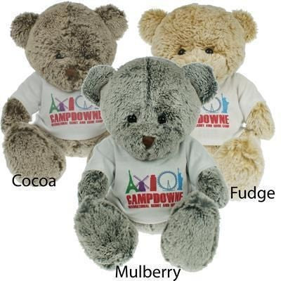 Branded Promotional 25CM PREMIER BEAR with Tee Shirt Soft Toy From Concept Incentives.