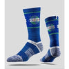 Branded Promotional PREMIUM PRINTED CREW SOCKS Socks From Concept Incentives.