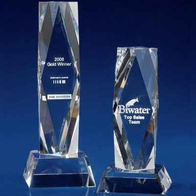 Branded Promotional CRYSTAL GLASS PRESIDENT AWARD OR TROPHY AWARD Award From Concept Incentives.