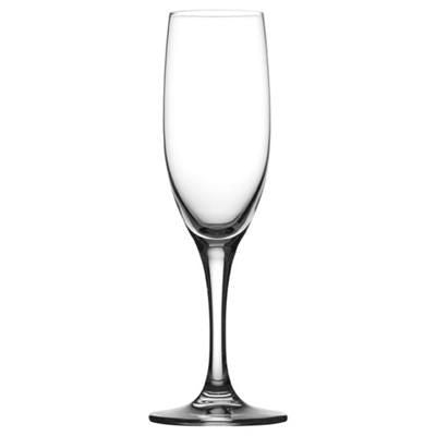 Branded Promotional PRIMEUR CRYSTAL FLUTE GLASS Champagne Flute From Concept Incentives.