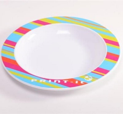 Branded Promotional PLASTIC PLATE Plate From Concept Incentives.