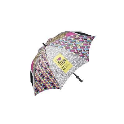 Branded Promotional PRO BRELLA SOFT FEEL PRINTED GOLF UMBRELLA Umbrella From Concept Incentives.