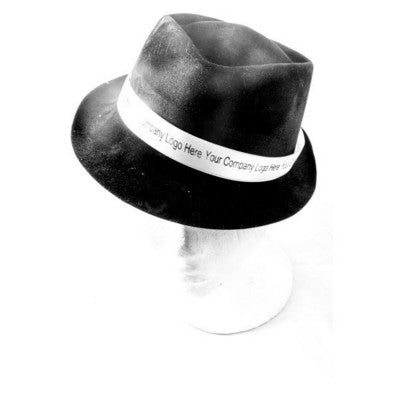 Branded Promotional BLUES BROTHERS FLOCKED HAT Hat From Concept Incentives.