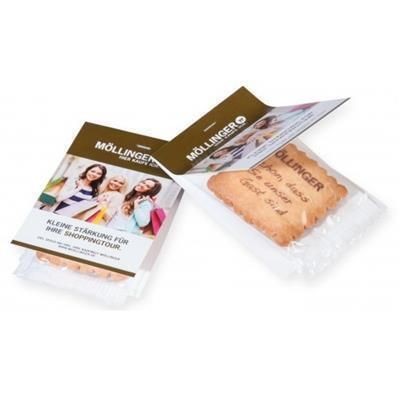Branded Promotional PROMO VANILLA SHORTBREAD BISCUIT Biscuit From Concept Incentives.