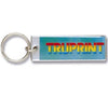 Branded Promotional SILVER STAINLESS STEEL METAL KEYRING Keyring From Concept Incentives.