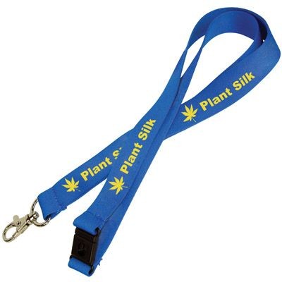 Branded Promotional 10MM PLANT SILK LANYARD Lanyard From Concept Incentives.