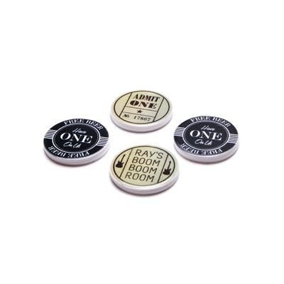 Branded Promotional RECYCLED TOKEN OR CASINO COIN Casino Chip From Concept Incentives.