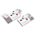 Branded Promotional PUSH STYLE WHITE CARDBOARD CARD BOX FILLED with Powder Pill Sweets Sweets From Concept Incentives.