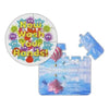 Branded Promotional GNALVIC PVC 16 PIECE JIGSAW PUZZLE COASTER Coaster From Concept Incentives.