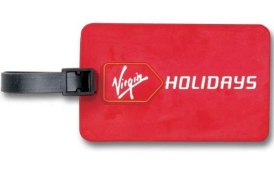 Branded Promotional 2D PVC LUGGAGE TRAVEL TAG Luggage Tag From Concept Incentives.